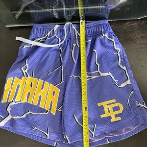 INAKA Graphic Double Mesh Shorts